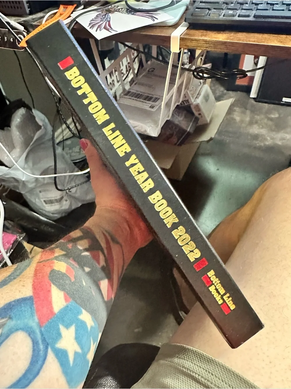 Year Book 2022 - Black and Gold Hardcover